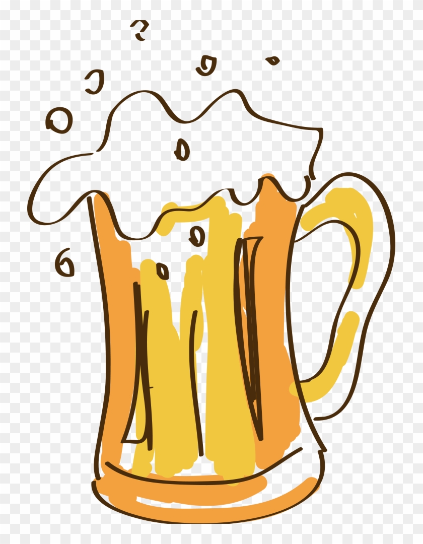 Beer Cartoon Drawing - Beer Png Cartoon #1202429