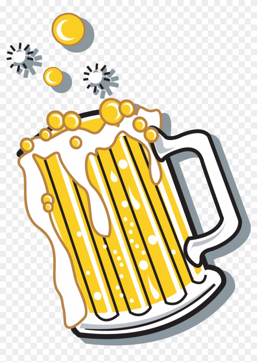 Beer Glasses Alcoholic Drink - Mensagem Engraçada De Amigos #1202435