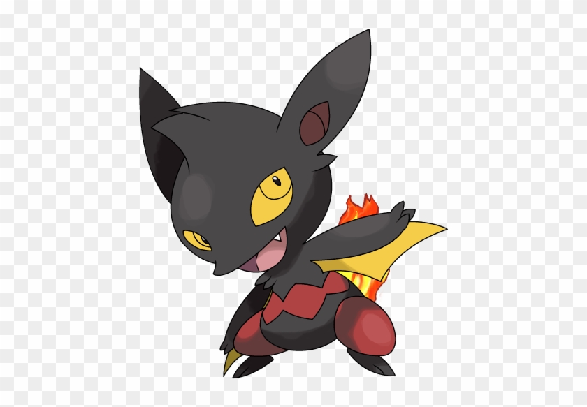 Fantastic Fakemon Amazing Fire Starter - Fire Bat Pokemon #1202455