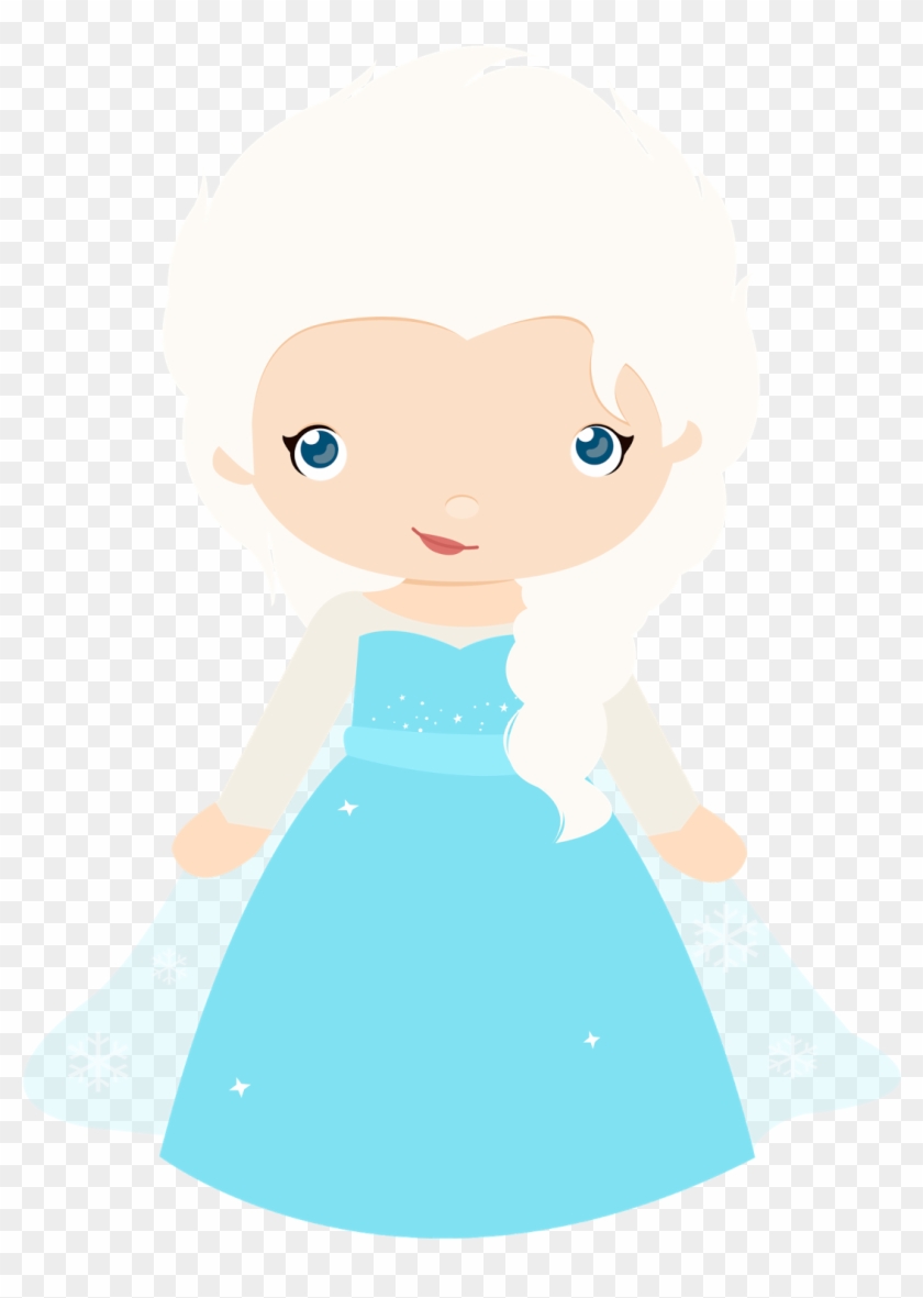 Frozen Babies Clipart - Elsa Frozen Cute Png #1202468