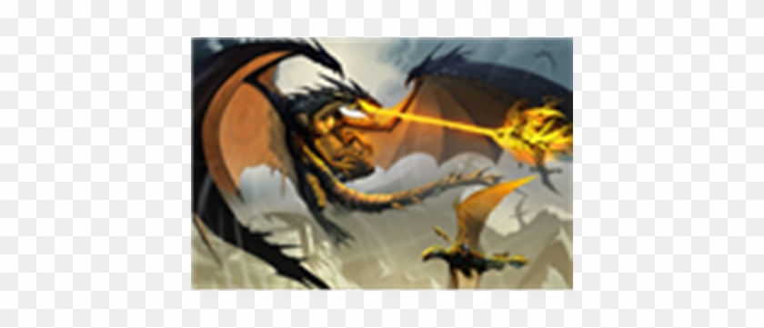 Fire Breathing Black Dragon - Western Dragon Vs Eastern Dragon #1202537