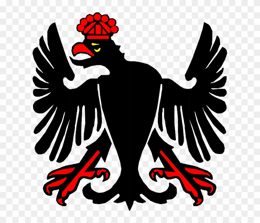Sign, Symbol, Eagle, Bird, Coat, Arms, Wings - Escutcheon #1202572