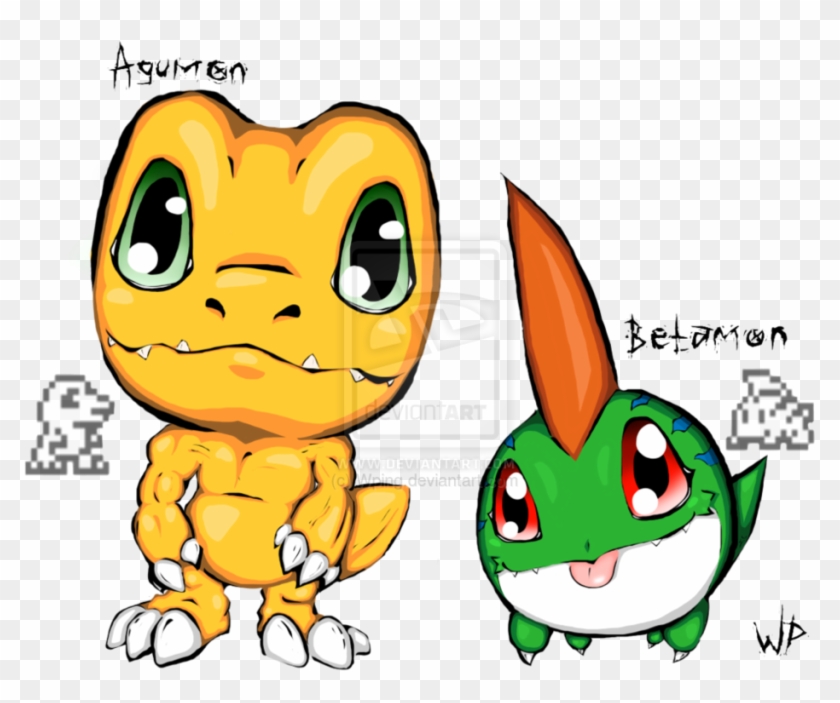 Agumon - Betamon Vs Agumon #1202650