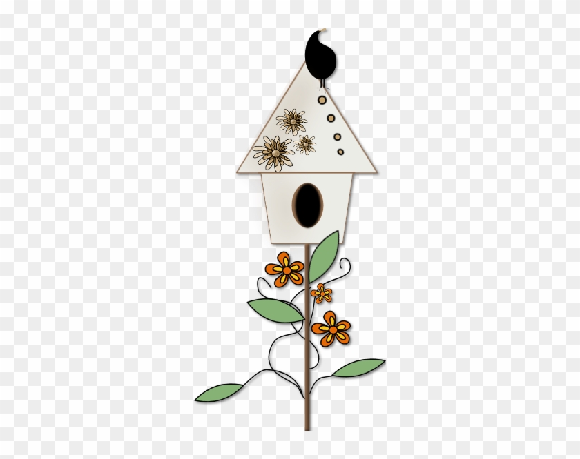 Birdhouse Clipart Imagens Decouspage Country Birdhouse - Clip Art #1202717