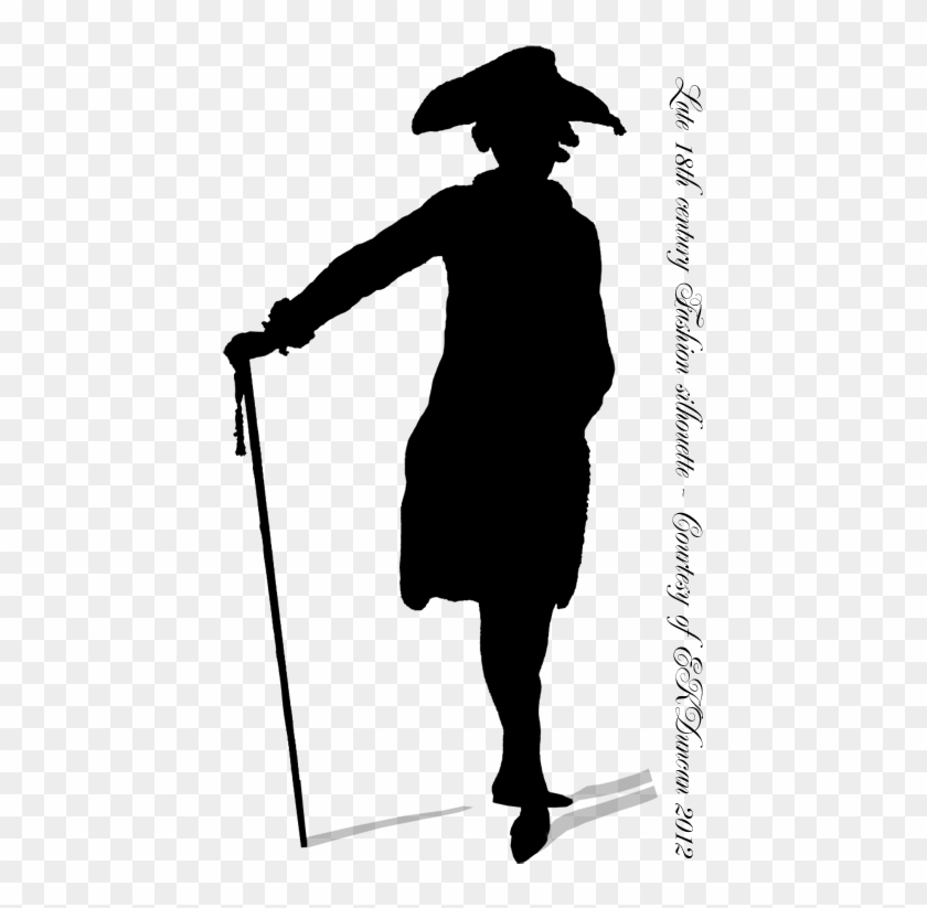 Artwork And Inspirations By Evelyn Kennedy Duncan - 18th Century Man Silhouette #1202751