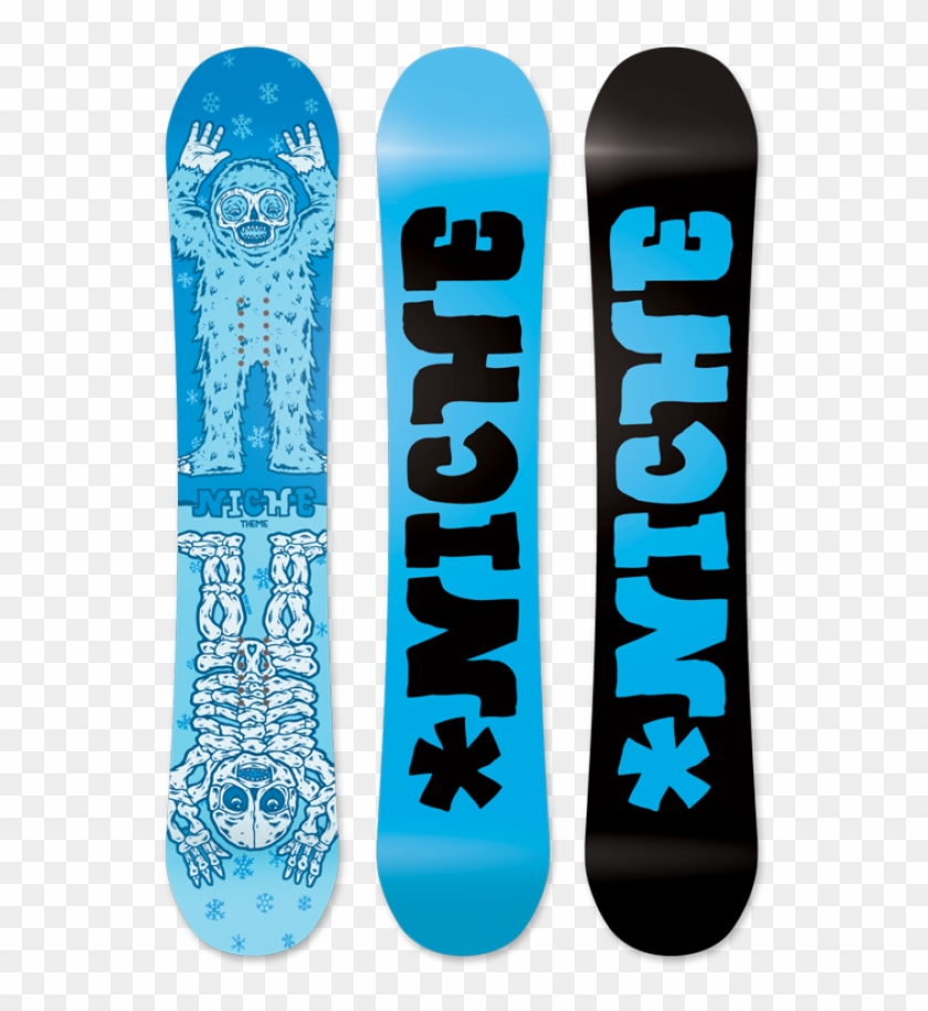 Snowboard Png Image - Niche Theme Snowboard - 148 Cm #1202763