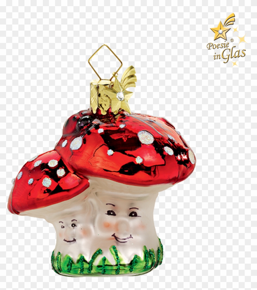Mushrooms With Ladybug - Edible Mushroom #1202784