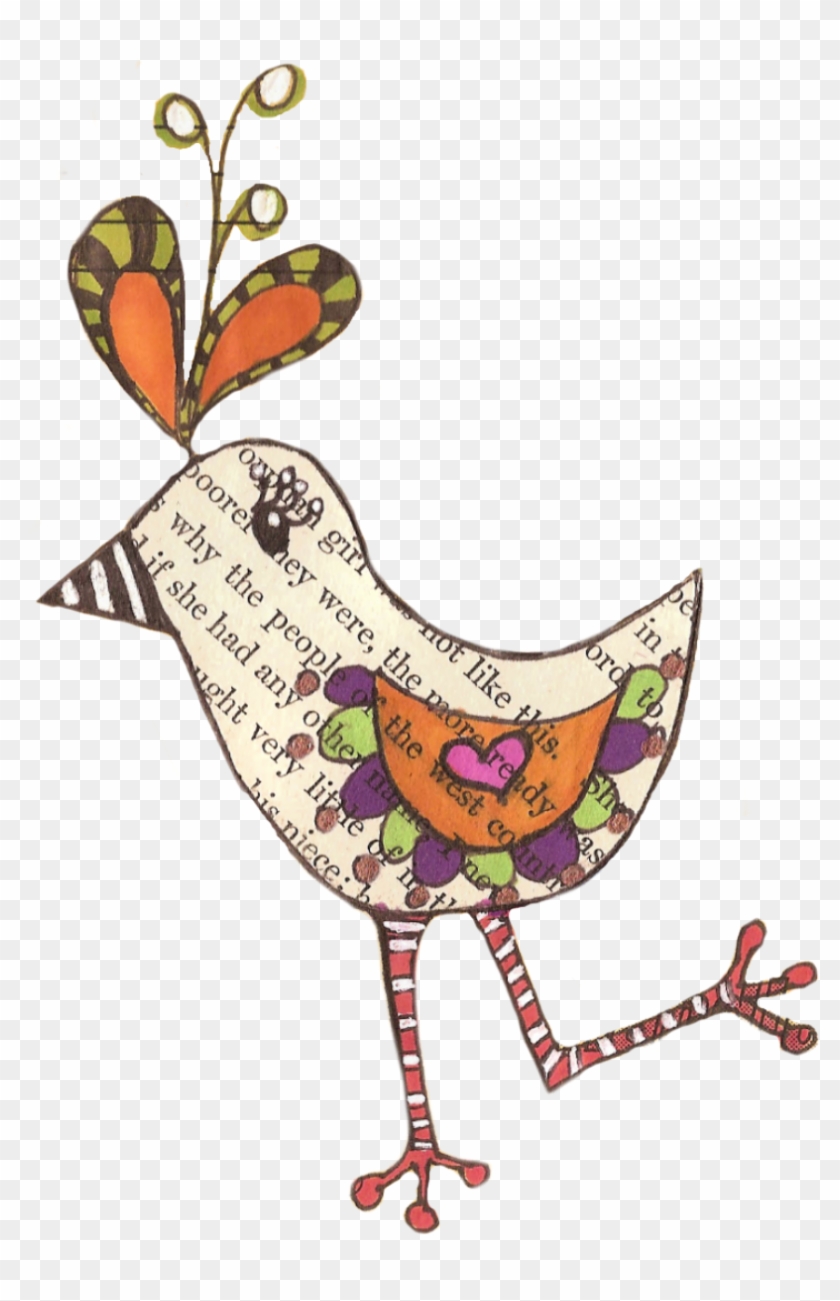 Funky Clipart Bird - Cartoon #1202840