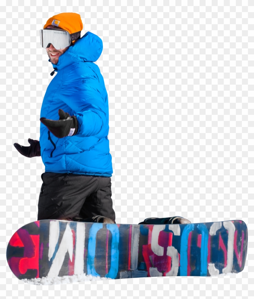 Snowboarding In Oslo Winter Park Png Image - Tryvann Ski Resort #1202954