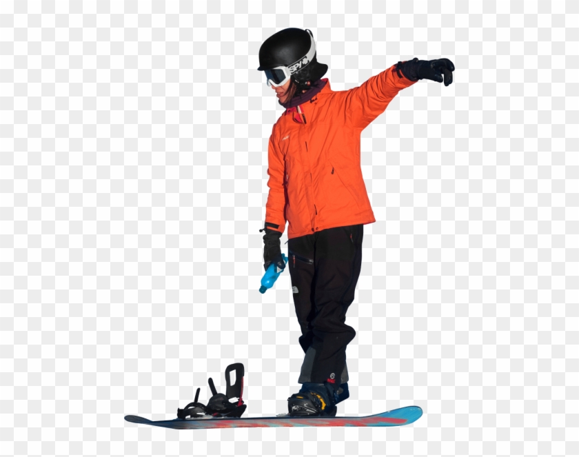 Free Png On Snowboard In Oslo Winter Park Png Images - Winter People Png #1202955