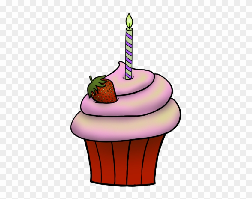 Birthday Cupcake By Linatamura - Birthday Cupcake By Linatamura #1203074