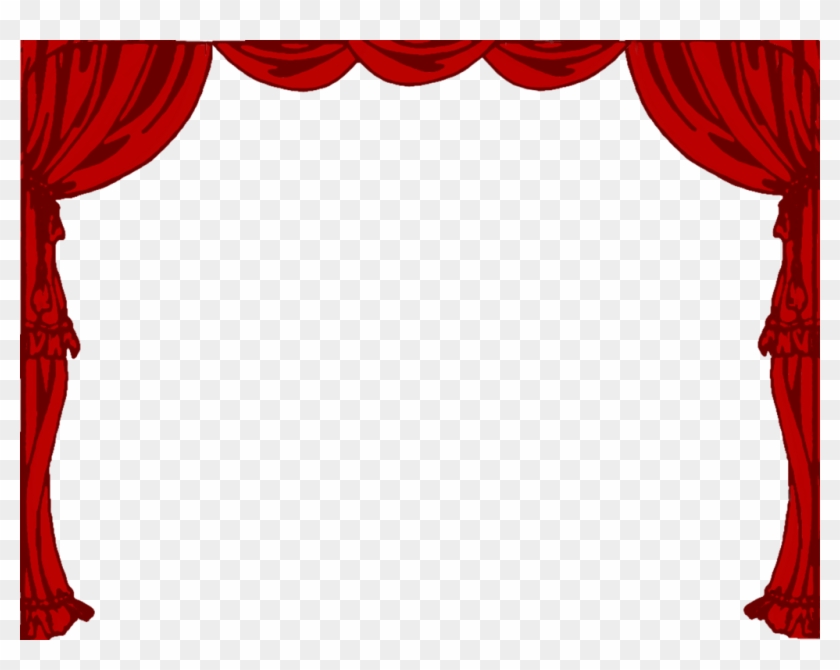 Theatre Curtains Clipart Png #1203150