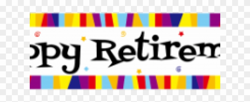 Happy Retirement Clipart - Happy Retirement Banner Clip Art #1203154