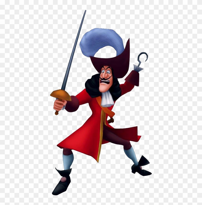 Hook Clipart Capatain - Captain Hook Png #1203309