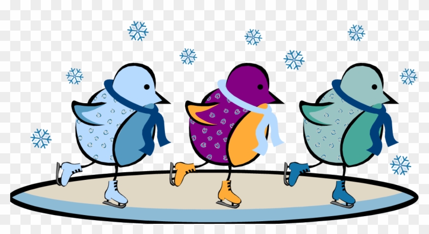 Ice Skate Clip Art - Ice Skating #1203341