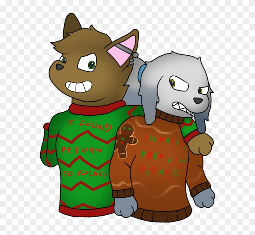 Ugly Dogs In Ugly Sweaters By Gauntletporsche - Cartoon #1203425