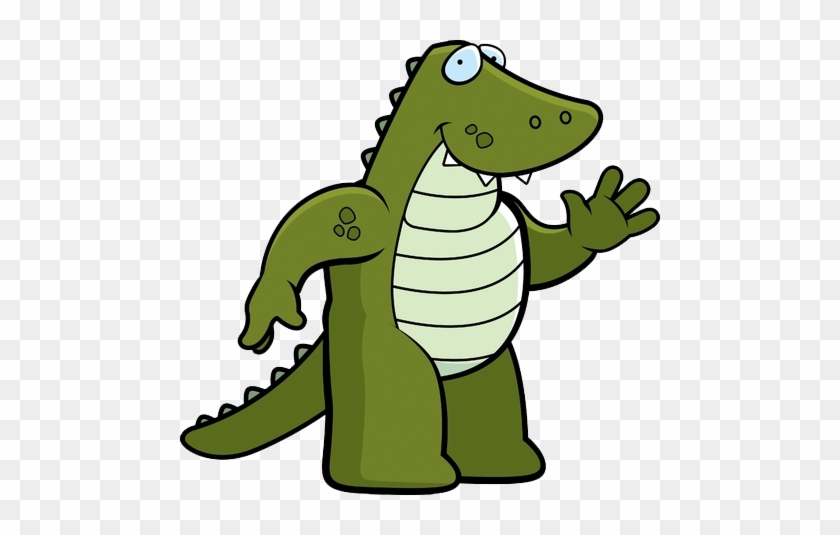 Gator Principal Update - Walking Cartoon Alligator #1203582
