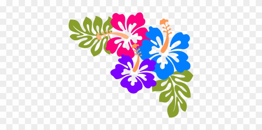 Luau Clipart Clipartaz Free Clipart Collection - Hawaiian Flowers No Background #1203640