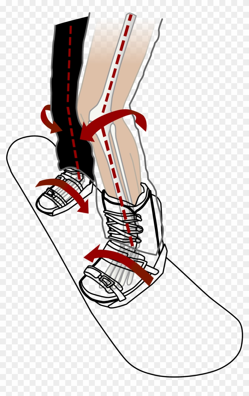 Mechanical Efficiency Diagram Snowboard Side Red - Sketch #1203720