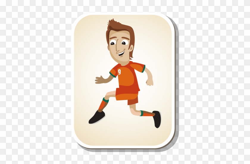 Ivory Coast Football Player Cartoon Transparent Png - Jugadores De Futbol Animafos #1203742