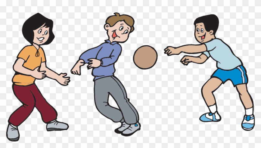 Instead, Here Are Some Old Fashioned Games To Play - Clip Art Dodge Ball #1203748
