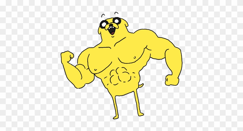 Jake The Dog - Jake The Dog Muscle #1203765