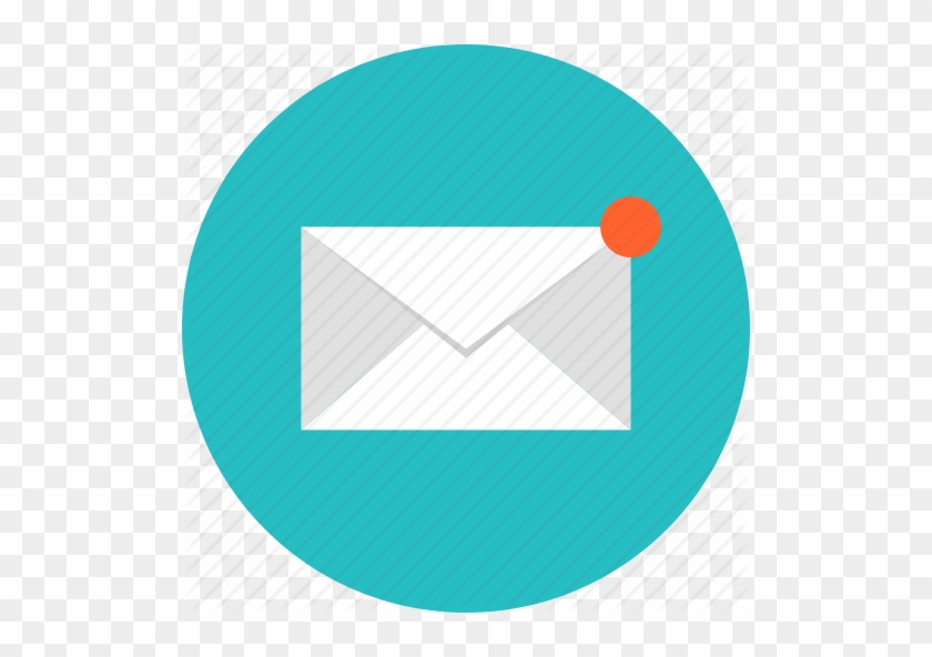 Envelope Mail Icon New Letter Sms Message Notification - Email Notification Flat Icon #1203842