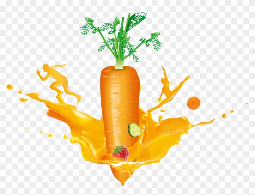 Carrot Juice Vegetable - Carrot Juice Png #1203875