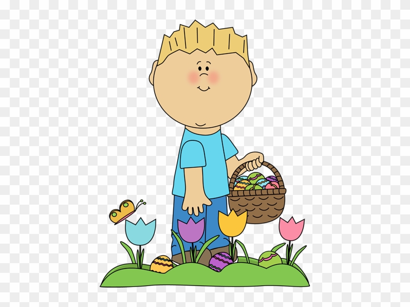 Easter Egg Hunt Clip Art - Cartoon #1203916