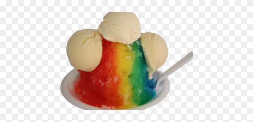 Rainbow Ice Cream Bowl - Waiola Shave Ice #1203931