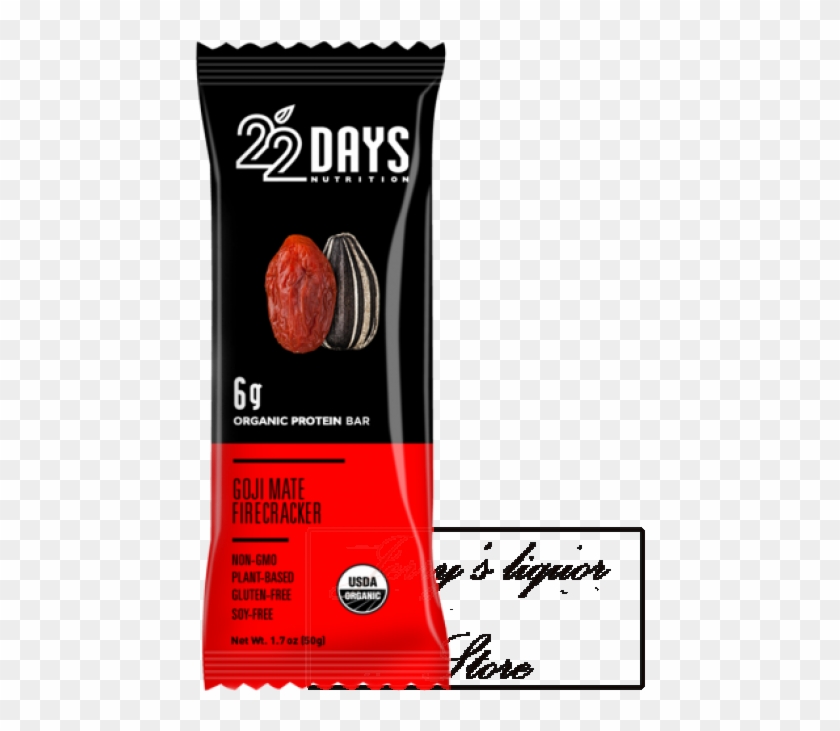 22 Days Nutrition - Organic Protein Bars Box Almond #1204025