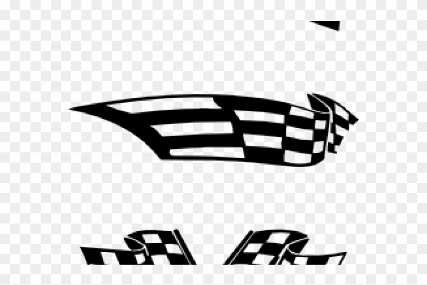 Racing Clipart Bendera - Checkered Flag, Race, Racing, Motorsports Queen Du #1204088