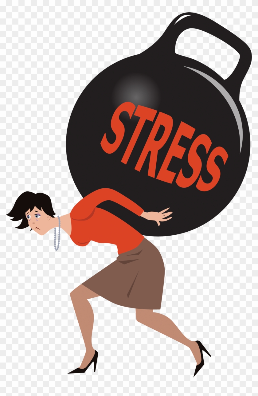 Psychological Stress Clip Art - Stress In The Workplace #1204150