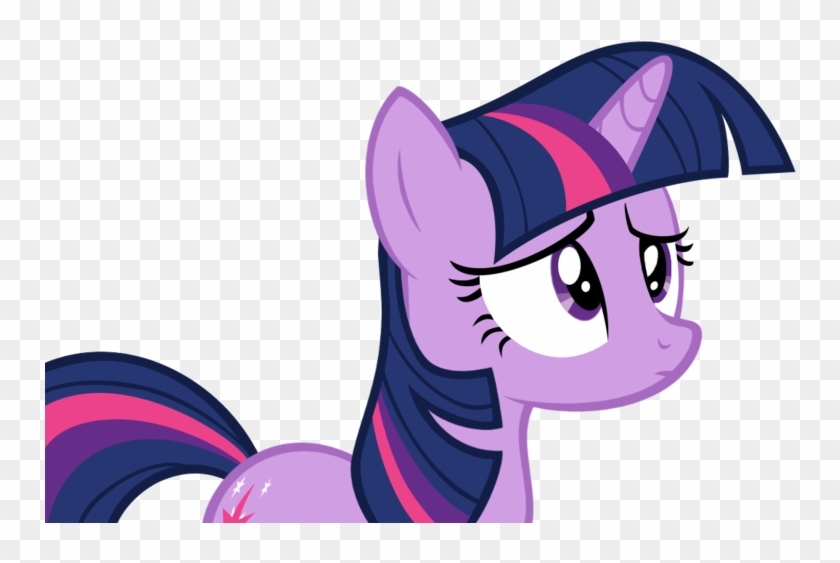 Twilight Sparkle Concerned But Twilight Sparkle Reaction - My Little Pony Twilight Transparent Background #1204186