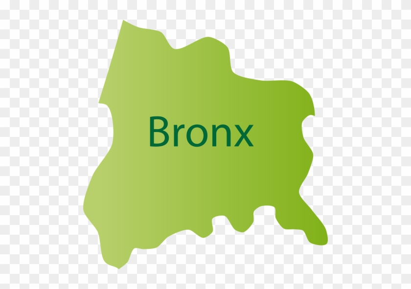 Bronx Map - The Bronx #1204189