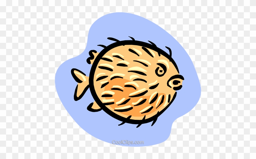 Puffer Fish Royalty Free Vector Clip Art Illustration - Clip Art #1204218