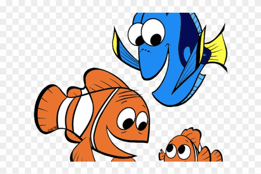 Finding Nemo Clipart - Finding Nemo Coloring Pages #1204241