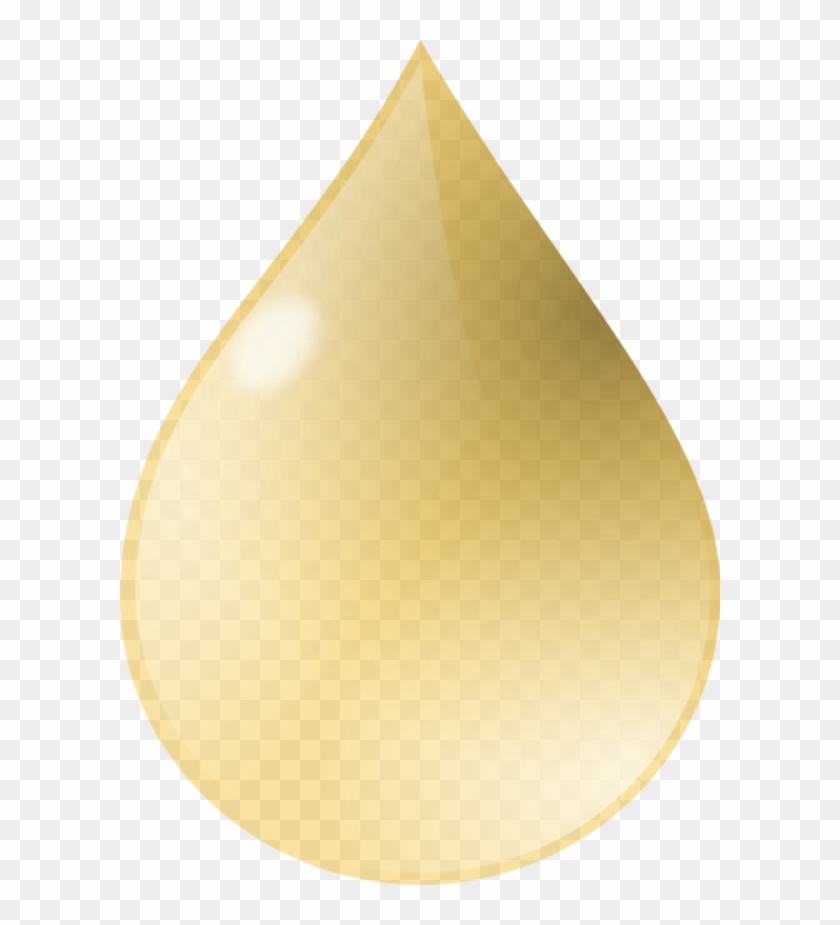 Water - Yellow Water Drop Png #1204275