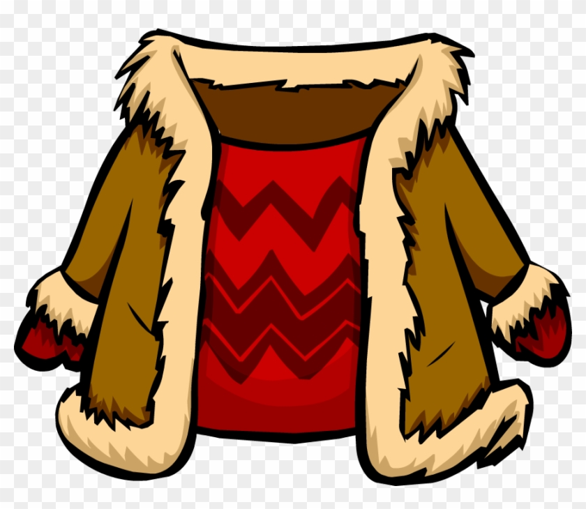 Red Suede Jacket - Club Penguin #1204296