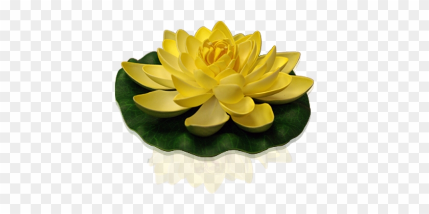 Yellow Lotus Floating Flower - Skylantern Original Yellow Lotus Water Lantern #1204307