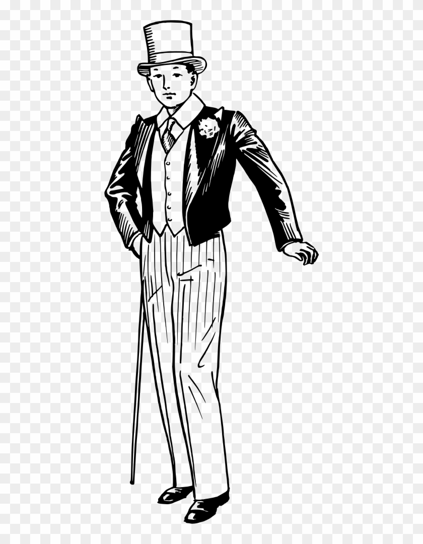 Eton Jacket - Clip Art Gentleman #1204346
