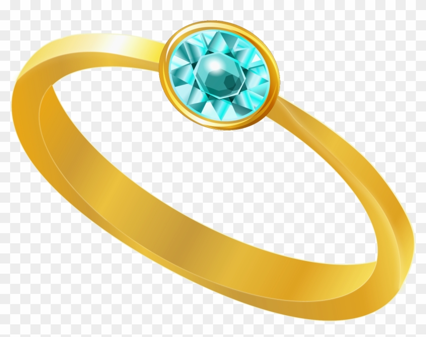 Diamond Ring Clip Art Free Clipart Images Clipartcow - Golden Ring Clipart #1204490