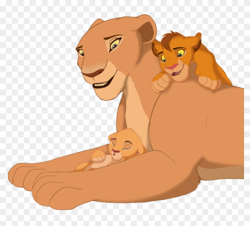 Lion King Baby Simba And Nala - Illustration #1204498