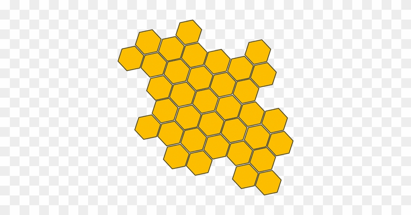 Honey Comb, Text Box, Gift Box, Hexagonal Png And Vector - Honeycomb #1204565
