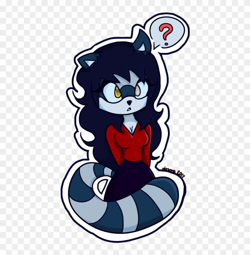 Monica The Raccoon By Moni-merchandise - Cartoon #1204588