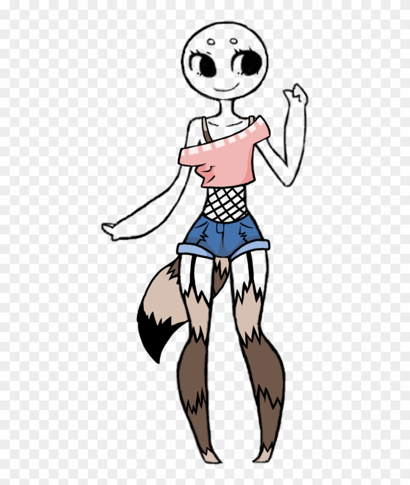 Cheap Raccoon Outfit Themed Outfit Closed By Edgy Elana - Cartoon #1204608