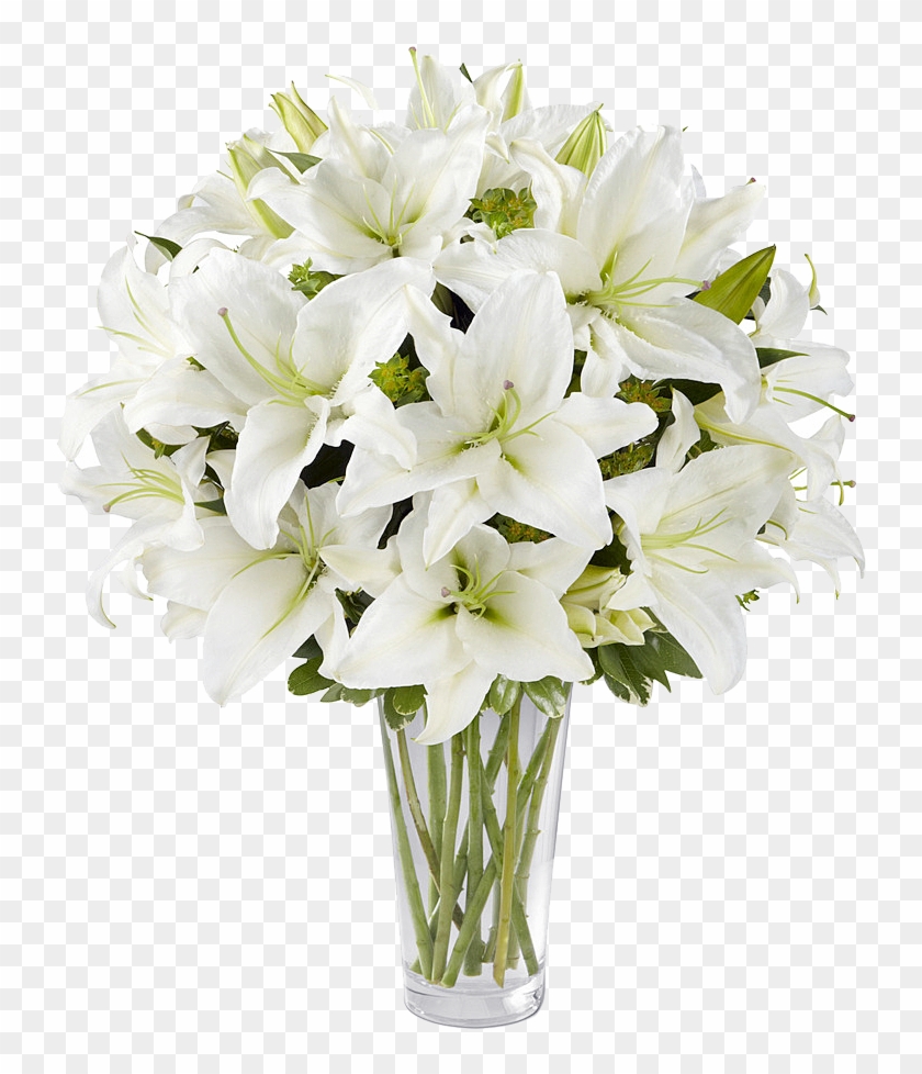 Floral Design Canada Easter Lily Flower Bouquet Ftd - Spirited Grace Lily Flowers By Ftd - Vase Included #1204673