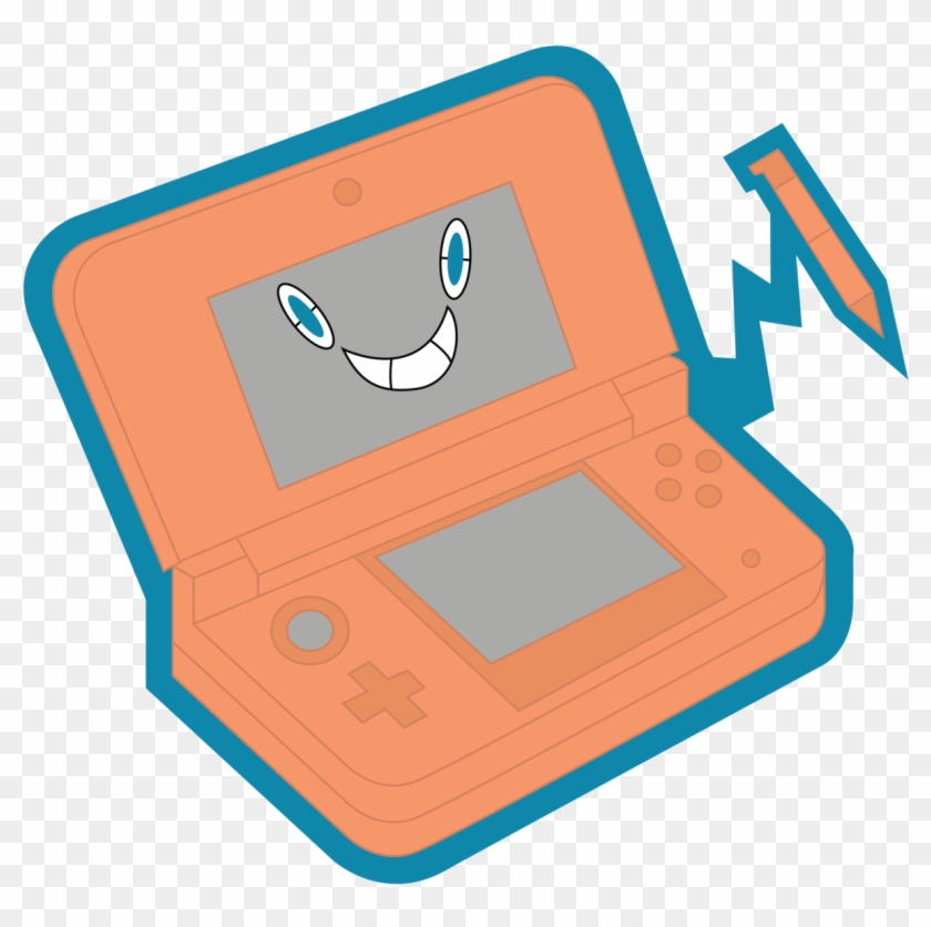 3ds Rotom By Mara The Raccoon - Nintendo 3ds #1204693