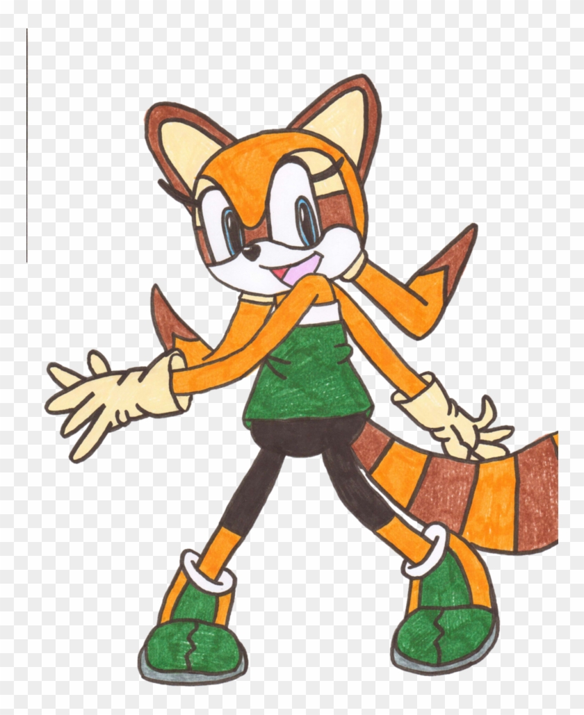 Marine The Raccoon By Skiffykitten - Cartoon #1204725