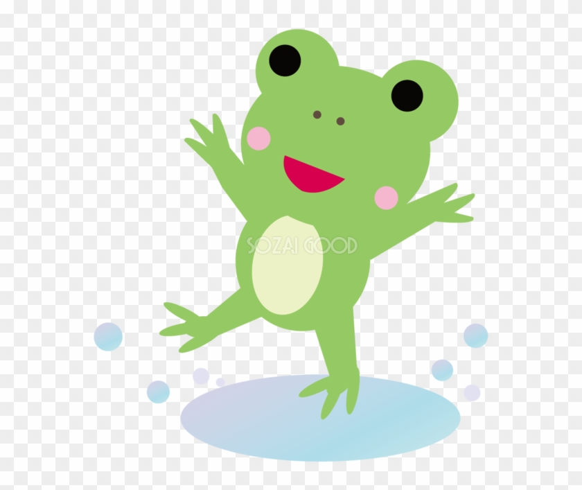Tree Frog Puddle Clip Art - True Frog #1204779